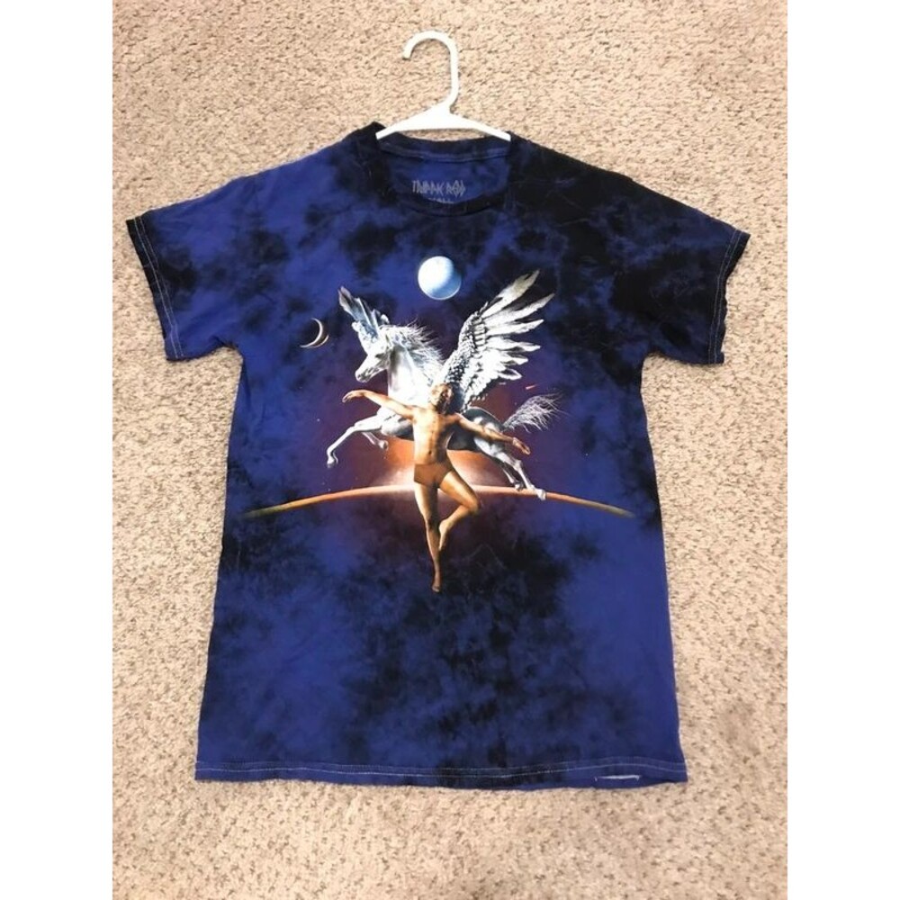 TRippie Redd graphic tie-dye t-shirt womens size small